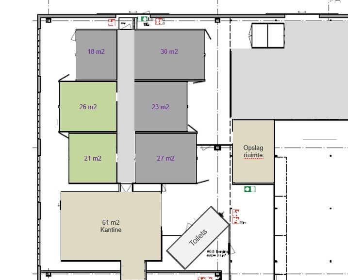Floor plan Affuitenhal